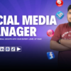I will be your social media marketing manager and digital marketing
