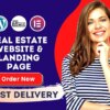 I will create a real estate website seller,buyer,realtor landing page with wordpress